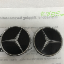Load image into Gallery viewer, SET OF 2 CENTER CAPS Mercedes Benz 2204000125 75MM 8c8fec56