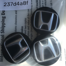 Load image into Gallery viewer, Set of 3 Honda Center Caps 44732 TVA-A 60mm 237d4a8f