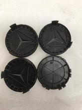 Load image into Gallery viewer, Set of 4 Mercedes 75MM Classic Dark Blue Wheel Center Hub Caps 950db973