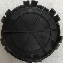 Load image into Gallery viewer, Set of 4 Mercedes  Classic Dark Blue Wheel Center Hub Caps AMG Wreath 3efb06a7