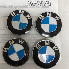 Load image into Gallery viewer, Set of 4 BMW Wheel Center Cap 68mm Genuine 36136783536 bcfbbdb