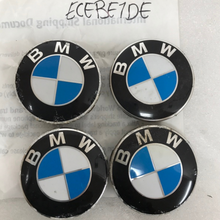 Load image into Gallery viewer, Set of 4 BMW Wheel Center Cap 68mm Genuine 36136783536 ecebe1de