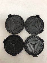 Load image into Gallery viewer, Set of 4 Mercedes 75MM Classic Dark Blue Wheel Center Hub Caps dfae7437