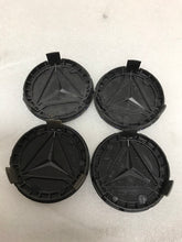 Load image into Gallery viewer, Set of 4 Mercedes 75MM Classic Dark Blue Wheel Center Hub Caps a479f9f8
