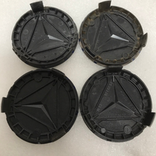 Load image into Gallery viewer, Set of 4 Mercedes 75MM Classic Dark Blue Wheel Center Hub Caps 89f014db