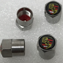 Load image into Gallery viewer, Set of 4 Porsche Tire Valves For Car b750da6f