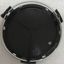 Load image into Gallery viewer, Set of 4 Mercedes-Benz Matte Black Wheel Center Hub Caps 75mm 55132ab6