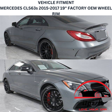 Load image into Gallery viewer, MERCEDES CLS63s 2015-2017 19" FACTORY ORIGINAL FRONT WHEEL RIM 85507