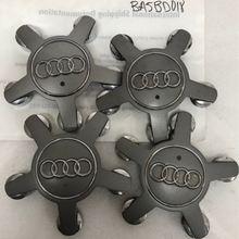 Load image into Gallery viewer, Set of 4 Audi Spyder Wheel Hub Center Caps 135MM 4F0601165N ba5bd018