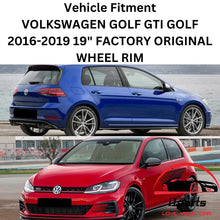 Load image into Gallery viewer, VOLKSWAGEN GOLF GTI GOLF 2016-2019 19&quot; FACTORY OEM WHEEL RIM 70018 5G0601025AJ