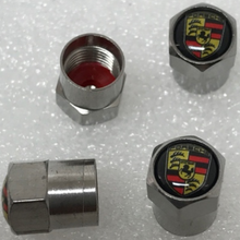 Load image into Gallery viewer, Set of 4 Porsche Tire Valves For Car b750da6f