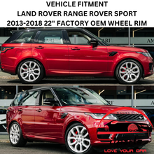 Load image into Gallery viewer, LAND ROVER RANGE ROVER SPORT 2013-2018 22&quot; FACTORY OEM WHEEL RIM 72247