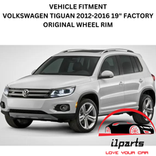 Load image into Gallery viewer, SET OF 4 VOLKSWAGEN TIGUAN 2012-2016 19&quot; FACTORY OEM WHEEL RIM 69935 5N0601025T88Z