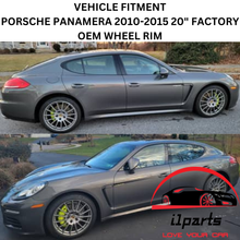 Load image into Gallery viewer, PORSCHE PANAMERA 2010-2015 20&quot; FACTORY OEM FRONT WHEEL RIM 67417 97036298000