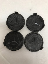 Load image into Gallery viewer, Set of 4 Mercedes 75MM Classic Dark Blue Wheel Center Hub Caps c99b000f