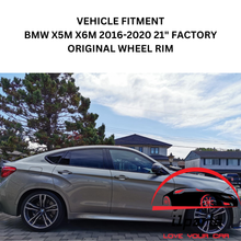 Load image into Gallery viewer, BMW X5M X6M 2016-2019 2020 21&quot; FACTORY OEM FRONT WHEEL RIM 86194 36112284652