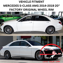 Load image into Gallery viewer, MERCEDES S-CLASS AMG 2014-2019 20&quot; FACTORY ORIGINAL REAR WHEEL RIM 85355 #D