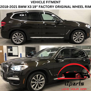 BMW X3 19" 2018-2021 FACTORY ORIGINAL WHEEL RIM 86351 36116877326