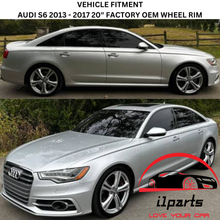 Load image into Gallery viewer, SET OF 4 AUDI S6 2013 - 2017 20&quot; FACTORY ORIGINAL WHEEL RIM 58920 4G0601025J