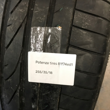 Load image into Gallery viewer, Set of 2 Bridgestone Potenza RE050A 255/35/18 Tires 81f74ed1