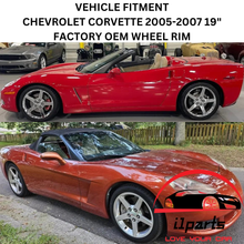 Load image into Gallery viewer, CHEVROLET CORVETTE 2005-2007 19&quot; FACTORY OEM REAR WHEEL RIM 5209 9594348