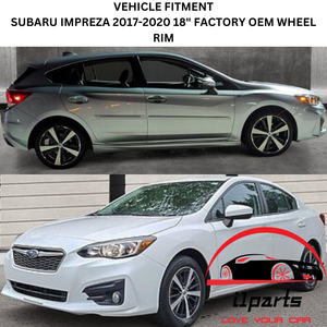SUBARU IMPREZA 2017-2020 18" FACTORY ORIGINAL WHEEL RIM 68848 28111FL02A