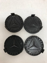Load image into Gallery viewer, Set of 4 Mercedes 75MM Classic Dark Blue Wheel Center Hub Caps 7b982f74