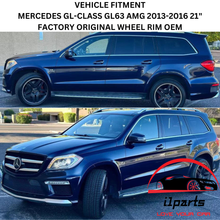 Load image into Gallery viewer, MERCEDES GL63 2013-2016 21&quot; FACTORY ORIGINAL AMG WHEEL RIM