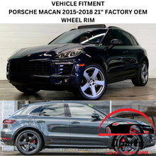 Load image into Gallery viewer, PORSCHE MACAN 2015-2018 21" FACTORY OEM REAR WHEEL RIM 67473 95B601025AE #D