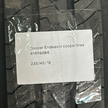 Load image into Gallery viewer, Cooper Endeavor coopertires 235/45/18 41496d84