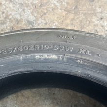 Load image into Gallery viewer, ADVANTA HP-Z-D TIRE 225/40/19 2103ea8c USED