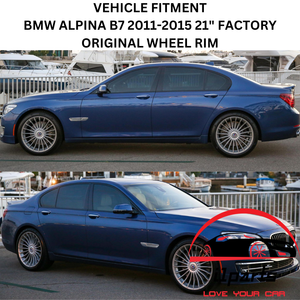 BMW ALPINA B7 2011-2015 21" FACTORY OEM FRONT WHEEL RIM 71461 36107984825