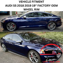 Load image into Gallery viewer, USED AUDI S5 2018 2019 19&quot; FACTORY ORIGINAL WHEEL RIM 97940 8W0601025DF