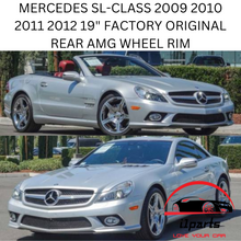 Load image into Gallery viewer, MERCEDES SL-CLASS 2009-2012 19&quot; FACTORY OEM REAR AMG WHEEL RIM 85079