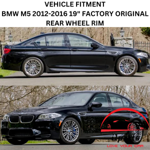 BMW M5 2012-2016 19" FACTORY OEM WHEEL RIM REAR 71559 36112284251