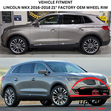 Load image into Gallery viewer, LINCOLN MKX 2016 2017 2018 21" FACTORY ORIGINAL WHEEL RIM 10077 FA1C1007F1B