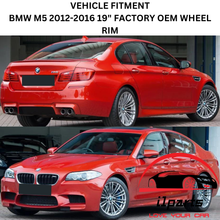 Load image into Gallery viewer, SET OF 4 BMW M5 2012-2016 19&quot; FACTORY OEM WHEEL RIMS 71558 71559