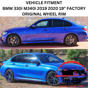 BMW 330i M340i 2019 2020 19" FACTORY OEM WHEEL RIM 86498 96621 36118089892