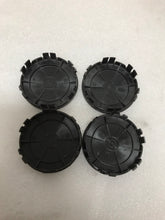 Load image into Gallery viewer, Set of 4 Mercedes-Benz Black Wheel Center Caps 75MM A2224002200 77636c38
