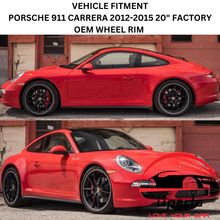 Load image into Gallery viewer, PORSCHE 911 CARRERA 2012-2015 20&quot; FACTORY OEM FRONT WHEEL RIM 67421 99136216104