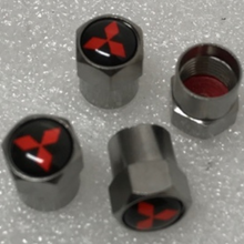Load image into Gallery viewer, Set of 4 Mitsubishi Tire Valves For Car b79935ca