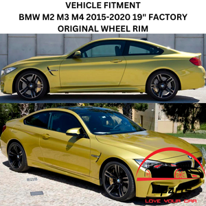 BMW M2 M3 M4 2015-2020 19" FACTORY OEM REAR WHEEL RIM 86095 36112284551