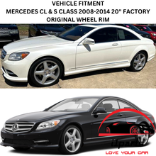 Load image into Gallery viewer, MERCEDES CL &amp; S CLASS 2008-2014 20&quot; FACTORY OEM FRONT AMG WHEEL RIM 85061 #D