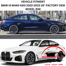Load image into Gallery viewer, BMW I4 M440 430i 2022-2023 19&quot; FACTORY OEM WHEEL RIM 95451 86636 36118747304