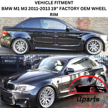 Load image into Gallery viewer, BMW M1 M3 2011-2013 19&quot; FACTORY ORIGINAL FRONT WHEEL RIM 71438 36112284055