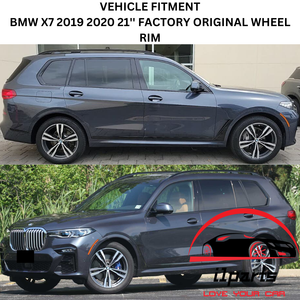 SET OF 4 BMW X7 2019 2020 21'' FACTORY ORIGINAL WHEEL RIM 96575 36118074220