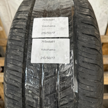 Load image into Gallery viewer, YOKOHAMA AVID ASCEND 215/50/17 TIRE 793eda81