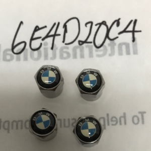 Set of 4 BMW Tire Stem Valve Cap For Car 6e4d20c4