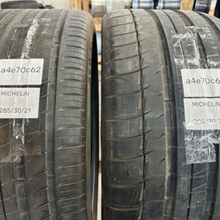Load image into Gallery viewer, Set of 2 Michelin TIre Size 285/30/21
