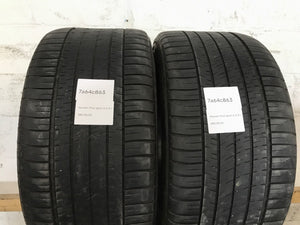 Set of (2) Michelin Pilot Sport A/S 3+ Size 285/35/20